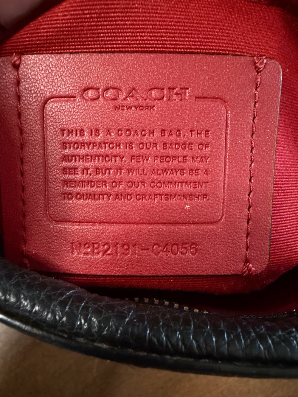 Coach Horse & Carriage Camera Bag - Picture 13 of 13